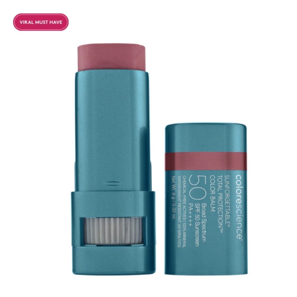 NWT Colorescience Sunforgettable Total Protection Color Balm SPF 50 –Berry